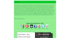 Desktop Screenshot of bypassable.com